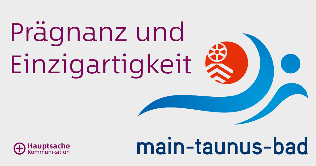 Das Logo des Main-Taunus-Bades.