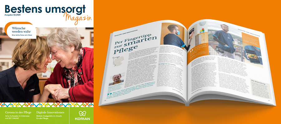 Lektorat für das neue „Bestens umsorgt Magazin“
