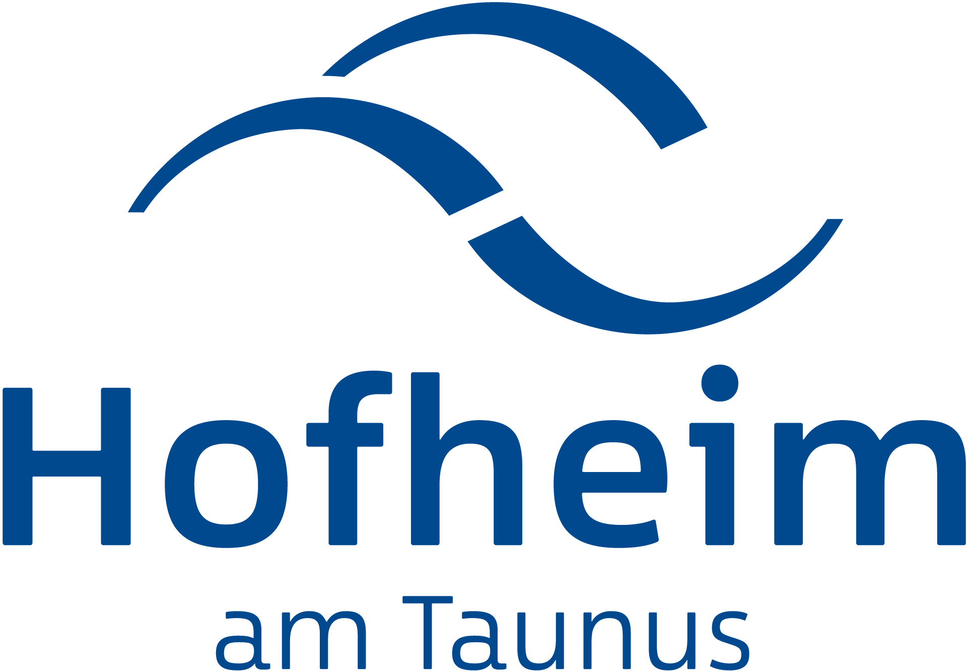 Logo der Stadt Hofheim am Taunus in einfarbiger Darstellung