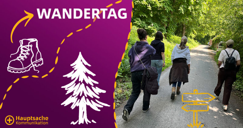 Wandertag mit Spezialeffekt